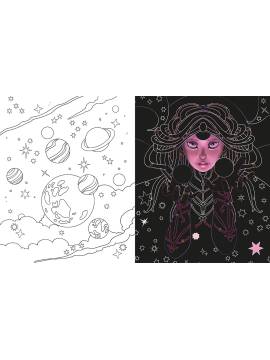 POUSSIERES D'ETOILES TABLEAUX MAGIQUES A GRATTER