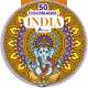 INDIA - 50 COLORIAGES