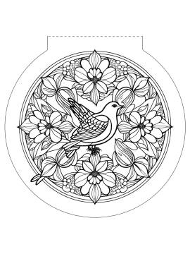 OISEAUX - 50 MANDALAS