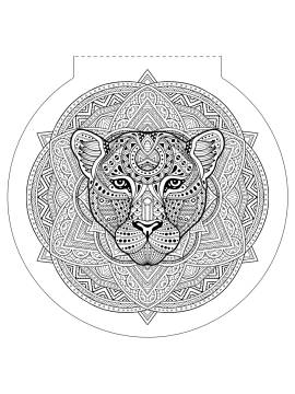 JUNGLE - 50 MANDALAS