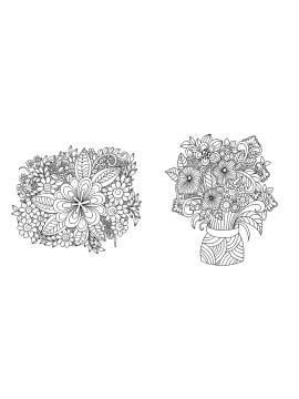 FLEURS MERVEILLEUSES COLORIE-THERAPIE