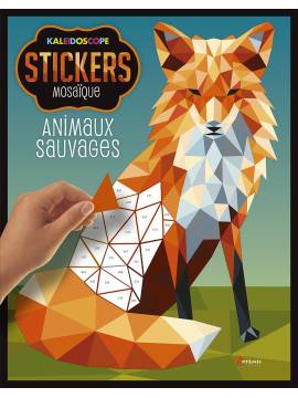 ANIMAUX SAUVAGES - STICKERS MOSAIQUE