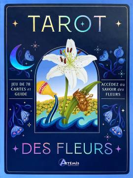 COFFRET TAROT DES FLEURS 78 CARTES + 1 LIVRET DE 80 PAGES