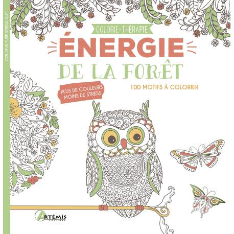 ENERGIE DE LA FORET COLORIE-THERAPIE