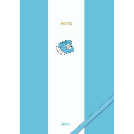 CARNET DE NOTES TÉLÉPHONE 14,8 x 21 CM