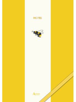 CARNET DE NOTES ABEILLE 14,8 x 21 CM