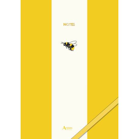 CARNET DE NOTES ABEILLE 14,8 x 21 CM