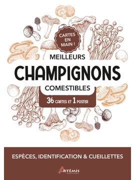 COFFRET MEILLEURS CHAMPIGNONS COMESTIBLES - 36 CARTES + 1 POSTER
