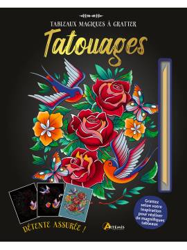 TATOUAGES TABLEAUX MAGIQUES A GRATTER