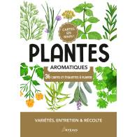 COFFRET CARTES PLANTES AROMATIQUES 36 CARTES + 8 ETIQUETTES A PLANTER