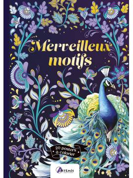 MERVEILLEUX MOTIFS - 20 POSTERS A COLORIER