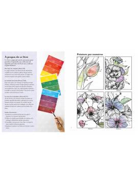 PEINDRE A L'AQUARELLE - 20 FLEURS DES QUATRE SAISONS