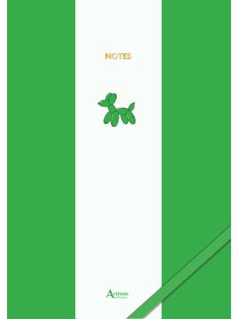 CARNET DE NOTES CHIEN BALLON 14,8 x 21 CM