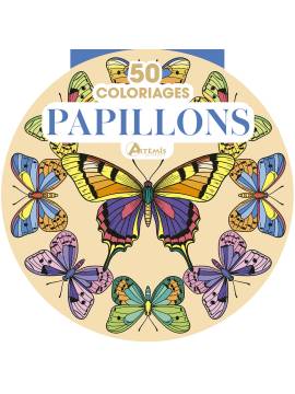 PAPILLONS - 50 COLORIAGES
