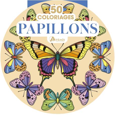 PAPILLONS - 50 COLORIAGES