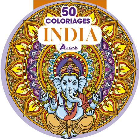 INDIA - 50 COLORIAGES