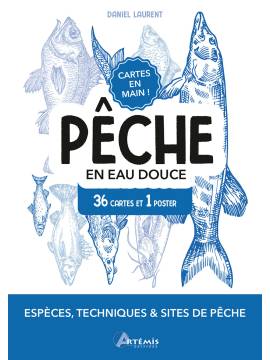 COFFRET PÊCHE EN EAU DOUCE 36 CARTES + 1 POSTER