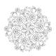 BONHEUR - 50 MANDALAS