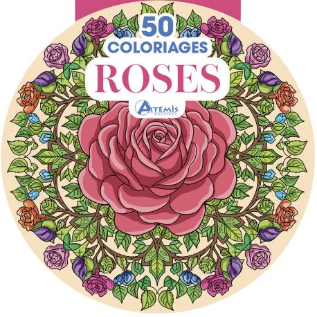 ROSES 50 COLORIAGES