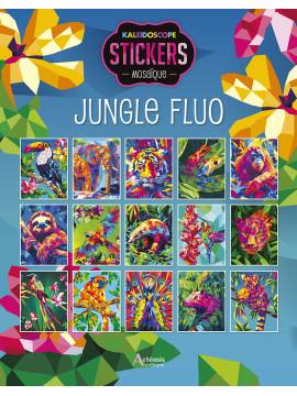 JUNGLE FLUO - STICKERS MOSAIQUE