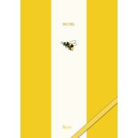 CARNET DE NOTES ABEILLE 14,8 x 21 CM