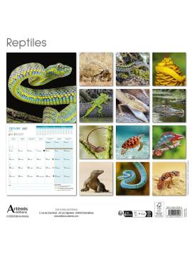 CALENDRIER REPTILES 2027