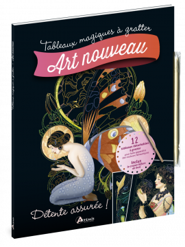 ART NOUVEAU TABLEAUX MAGIQUES A GRATTER