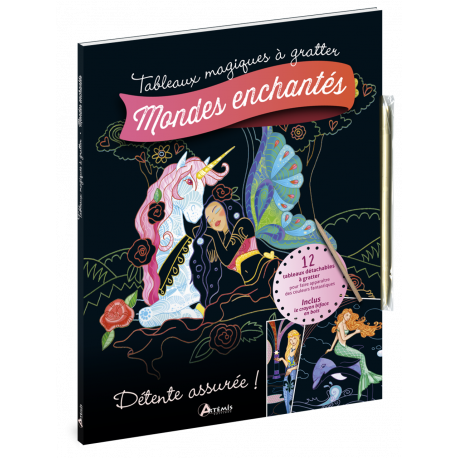 MONDES ENCHANTES TABLEAUX MAGIQUES A GRATTER
