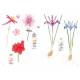 FLEURS A L'AQUARELLE 15 ESQUISSES PRETES A PEINDRE
