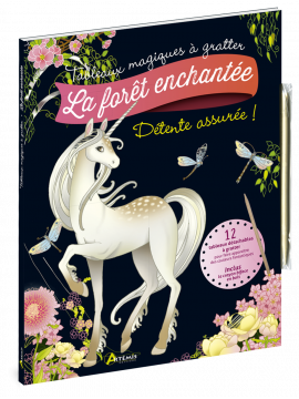 LA FORET ENCHANTEE TABLEAUX MAGIQUES A  GRATTER