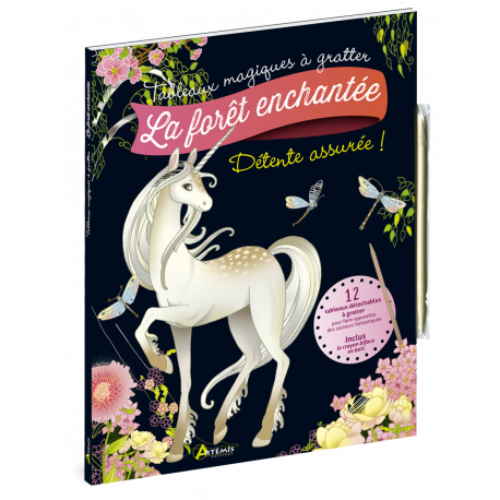 LA FORET ENCHANTEE TABLEAUX MAGIQUES A  GRATTER