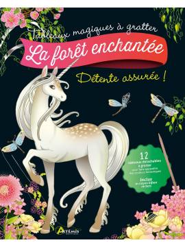 LA FORET ENCHANTEE TABLEAUX MAGIQUES A  GRATTER