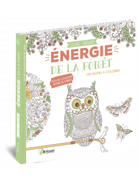 ENERGIE DE LA FORET COLORIE-THERAPIE