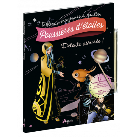 MAGIE DE LA LUNE TABLEAUX MAGIQUES A GRATTER