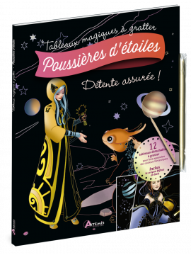 POUSSIÈRES D'ÉTOILES TABLEAUX MAGIQUES À GRATTER