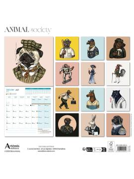 CALENDRIER ANIMAL SOCIETY 2027