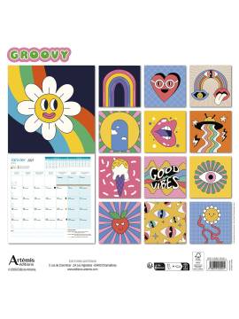 CALENDRIER GROOVY 2027