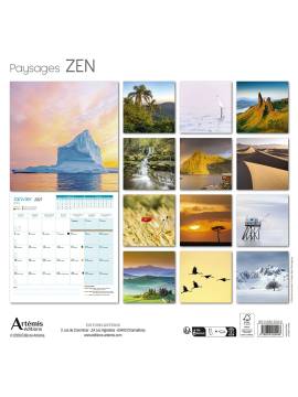 CALENDRIER PAYSAGES ZEN 2027