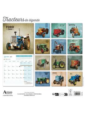 CALENDRIER TRACTEURS DE LEGENDE 2027