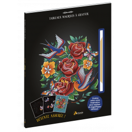 TATOUAGES TABLEAUX MAGIQUES A GRATTER