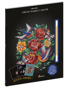 TATOUAGES TABLEAUX MAGIQUES A GRATTER