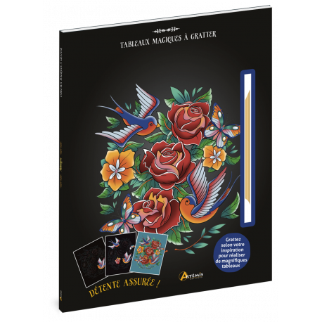 TATOUAGES TABLEAUX MAGIQUES A GRATTER