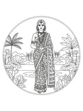 INDIA 50 COLORIAGES