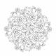 BONHEUR - 50 MANDALAS