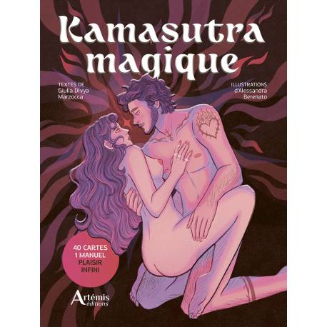COFFRET KAMASUTRA MAGIQUE - 40 CARTES + 1 MANUEL