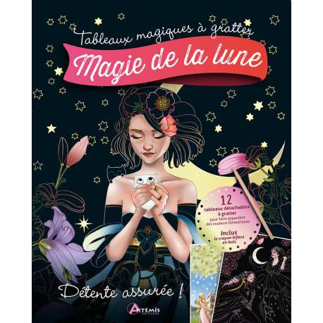MAGIE DE LA LUNE TABLEAUX MAGIQUES A GRATTER