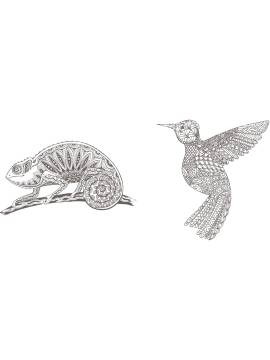 ANIMAUX FANTASTIQUES COLORIE- THERAPIE