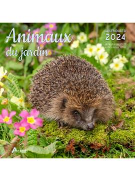 CALENDRIER ANIMAUX DU JARDIN 2024
