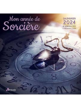 CALENDRIER MON ANNEE DE SORCIERE 2024