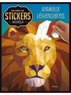 ANIMAUX LEGENDAIRES - STICKERS MOSAIQUE